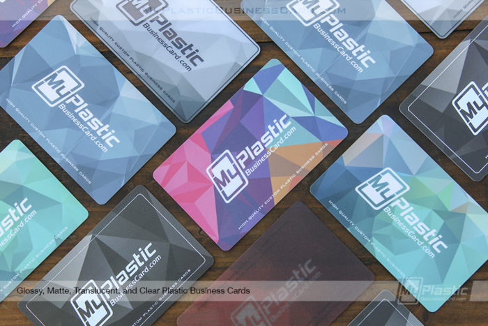 My Plastic Business Card | Mpbc Glossy Matte Translucent Clear Plastic Business Cards 2