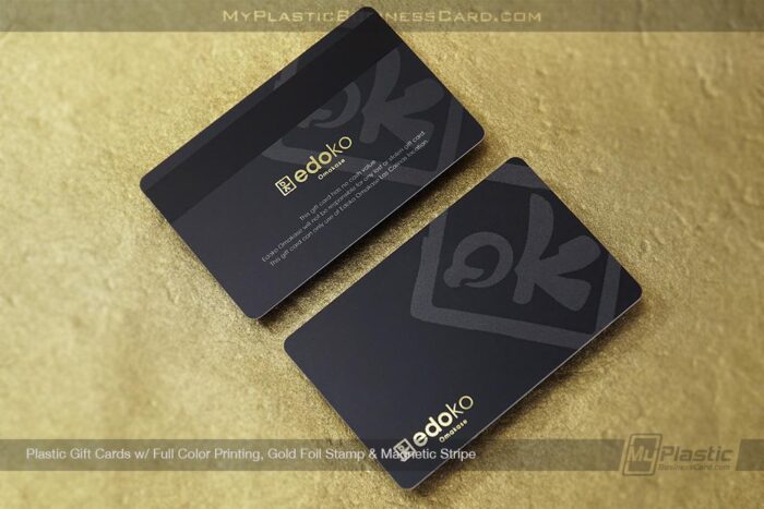 My Plastic Business Card | Matte Plastic Gift Card For Small Businesses