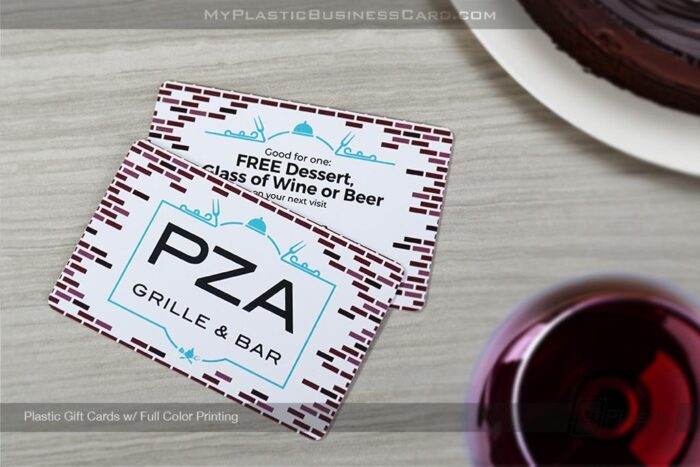 Plastic Gift Card For Small Business