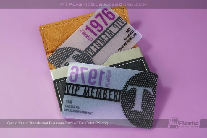 Plastic Business Cards Vs. Paper Business Cards: Which One Makes The Better First Impression? 12 Quick Plastic Translucent Business Cards
