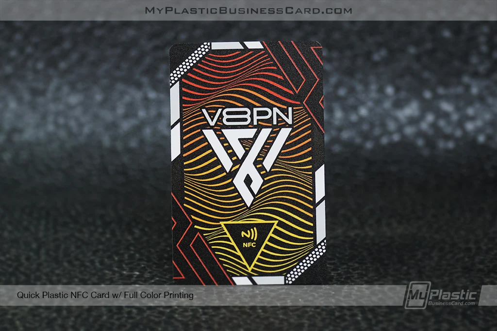 My Plastic Business Card |&nbsp;Quick Plastic Nfc Card Full Color Printing V8Pn