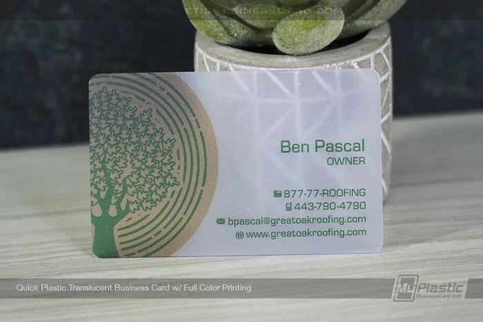 Best Plastic Business Cards For Construction Companies: 12 Durable Designs That Win More Jobs 12 My Plastic Business Card | Quick Plastic Translucent Business Card Full Color Printing Tree