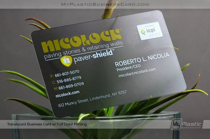 Best Plastic Business Cards For Construction Companies: 12 Durable Designs That Win More Jobs 13 My Plastic Business Card | Translucent Plastic Business Card With Full Collor Pringing Gradient 29598