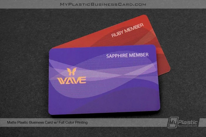 Plastic Card Finishes: Matte Vs. Glossy 12 My Plastic Business Card | Matte Black Plastic Business Full Color 06552
